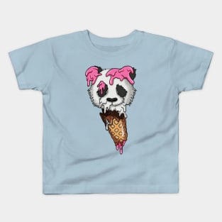 Panda Ice cream Kids T-Shirt